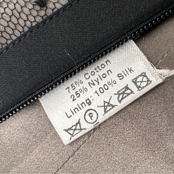 TEMPERLEY LONDON “Amy Winehouse” Black Lace & Mushroom Silk Corset Bustier US 4 - Picture 15 of 16